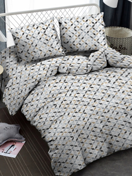 Постельное белье 1,5сп макосатин Amore Mio 23223 Brisbane, наволочка 70*70 - 1шт *1