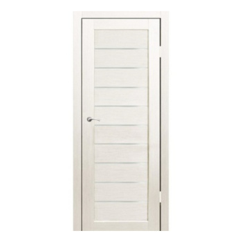 Комплект царги ПВХ Санторини дуб молочный 600 мм (дверь+погонаж+замок 5300+петли)